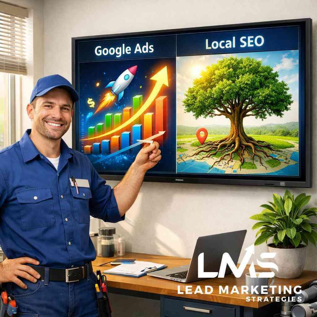 Comparing Google Ads vs Local SEO for Plumbing Businesses 2026
